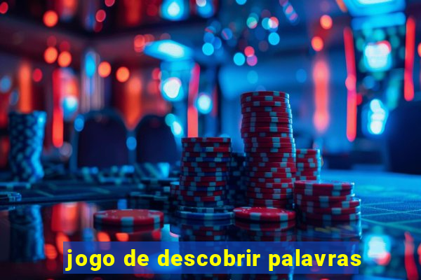 jogo de descobrir palavras