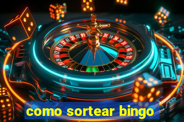 como sortear bingo