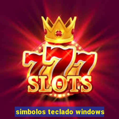 simbolos teclado windows