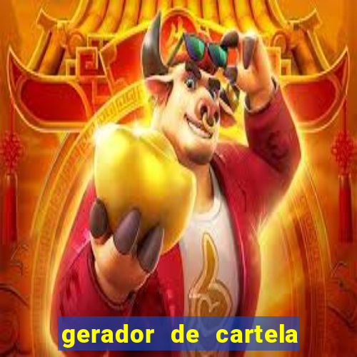 gerador de cartela de bingo