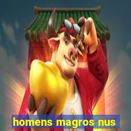 homens magros nus