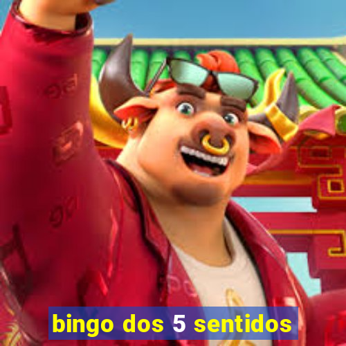 bingo dos 5 sentidos