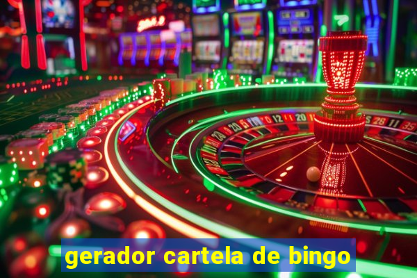 gerador cartela de bingo